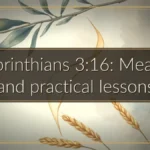 1 Corinthians 3:16: Meaning and practical lessons