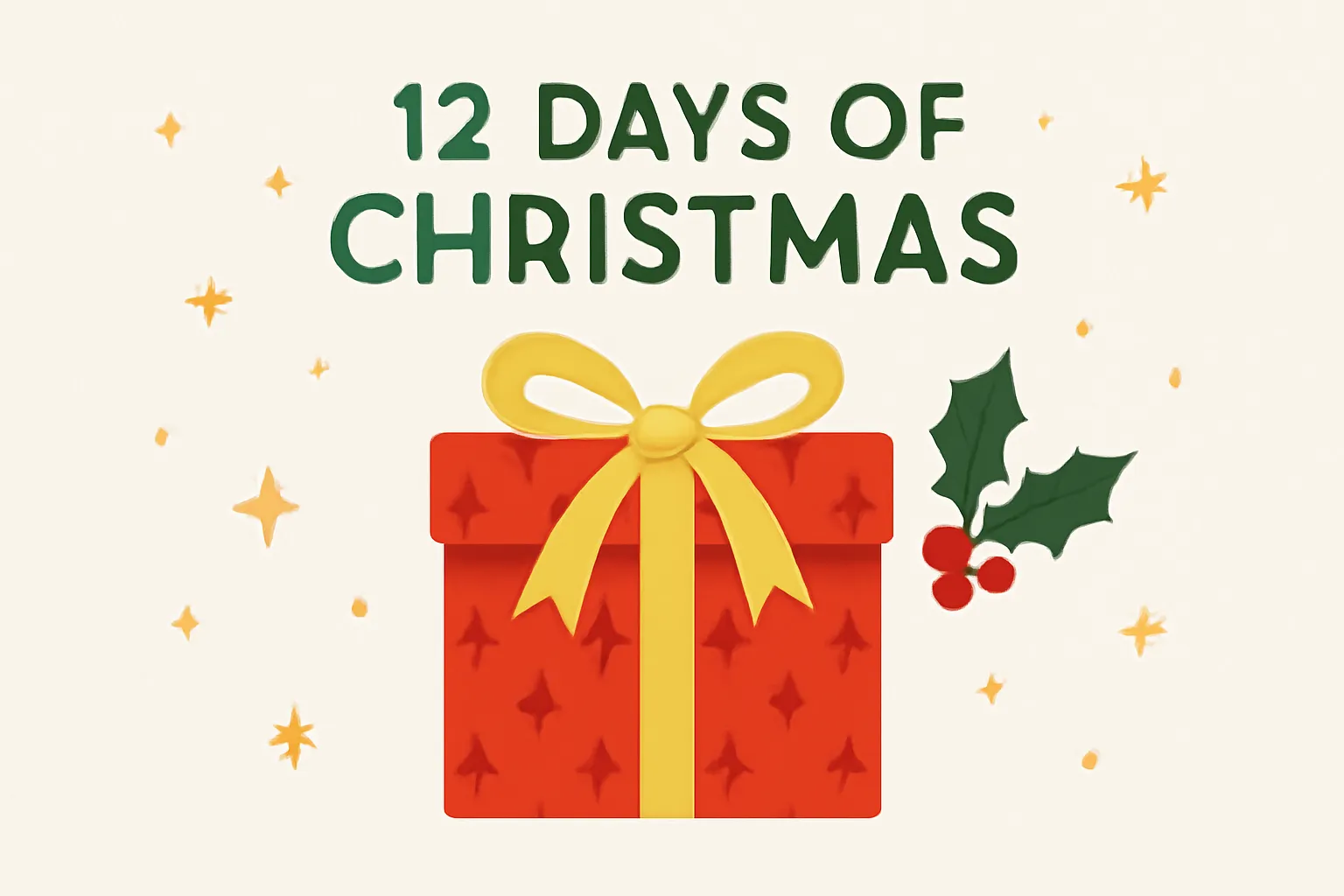12 days of christmas gift