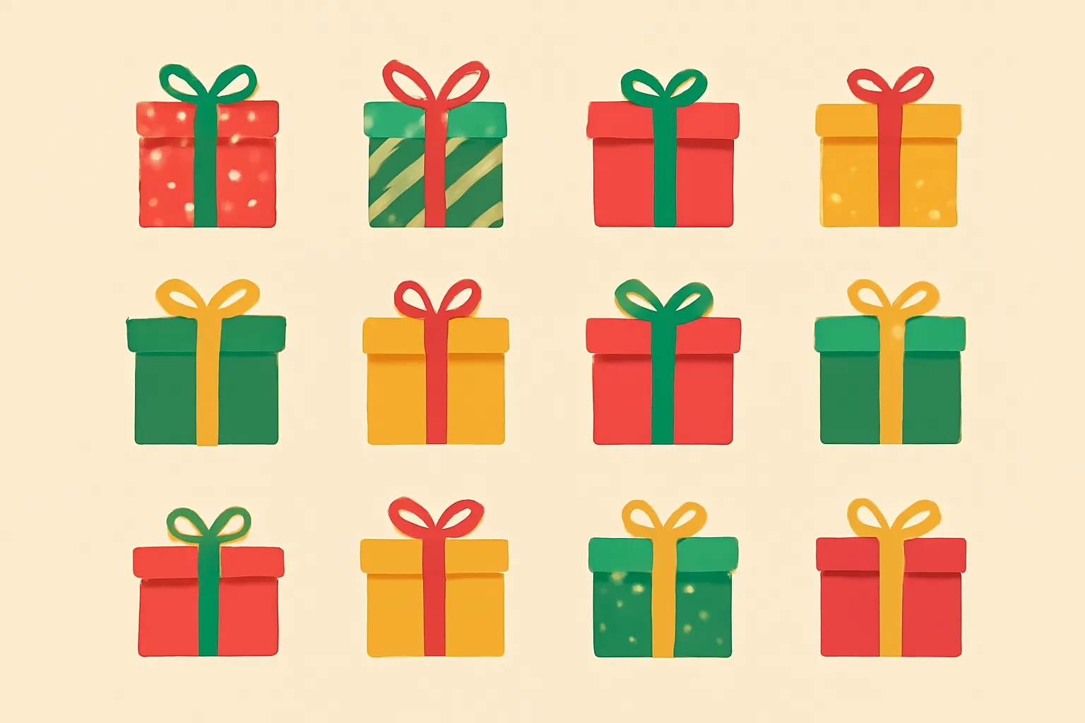 12 gifts in the 12 days of christmas