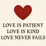 1st corinthians 13 4 7