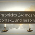 2 Chronicles 24: meaning, context, and lessons