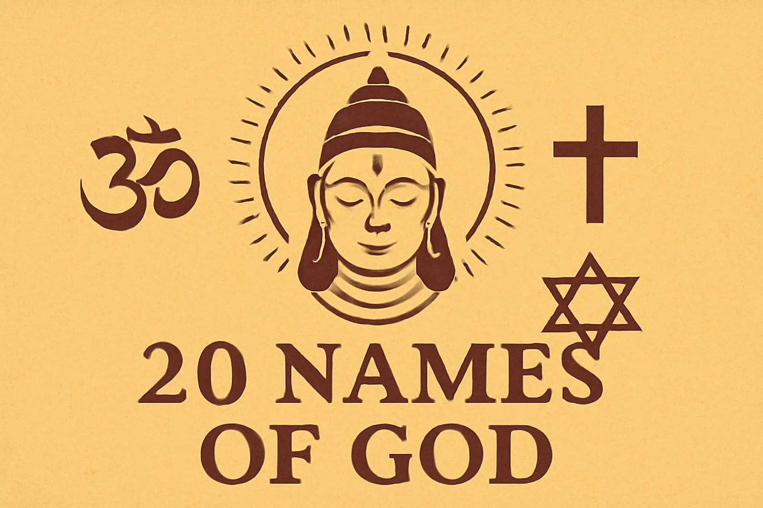 20 names of god and their meaning