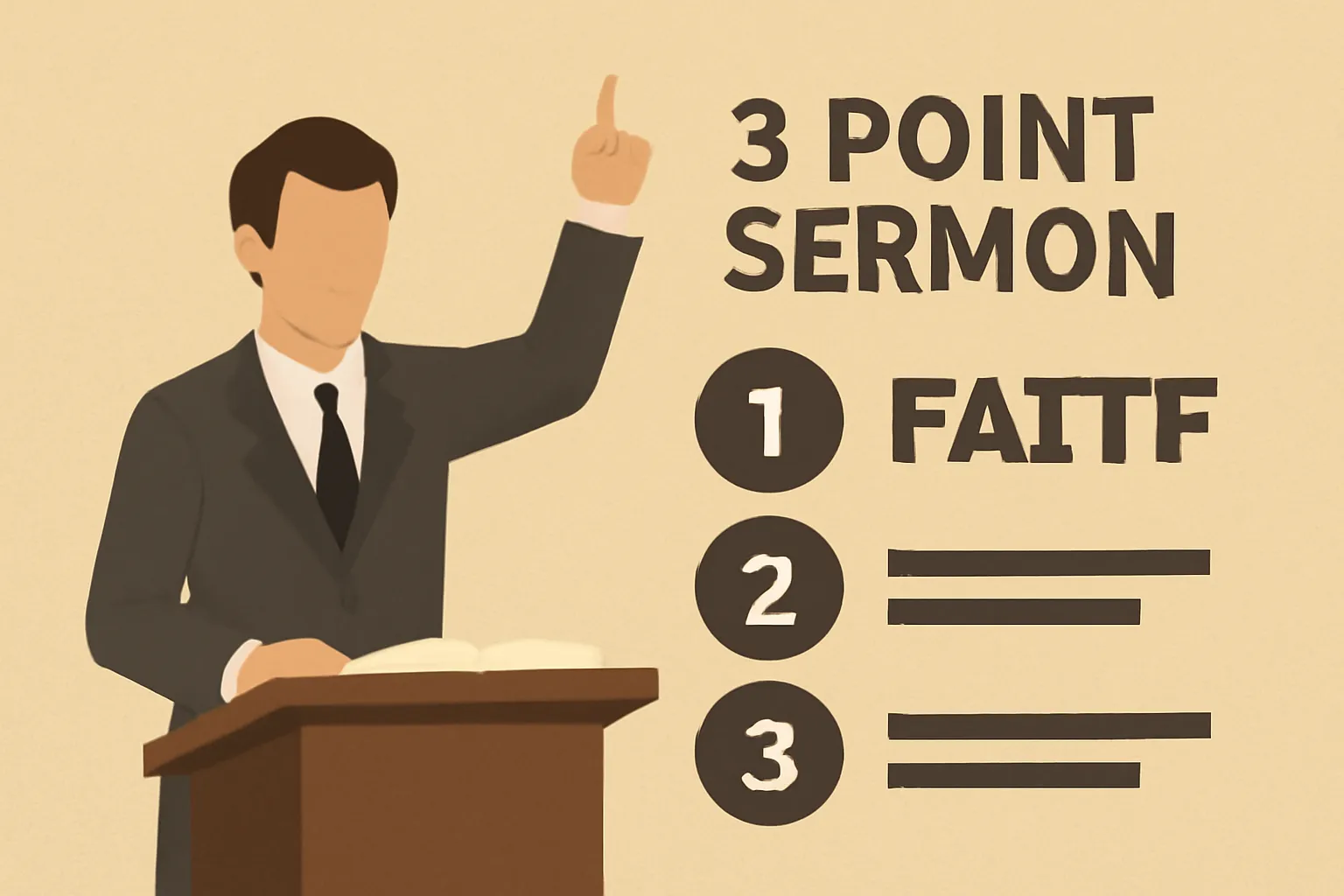 3 point sermon on faith