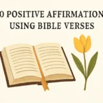 30 positive affirmations using bible verses