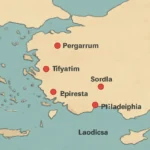 7 churches in revelation map