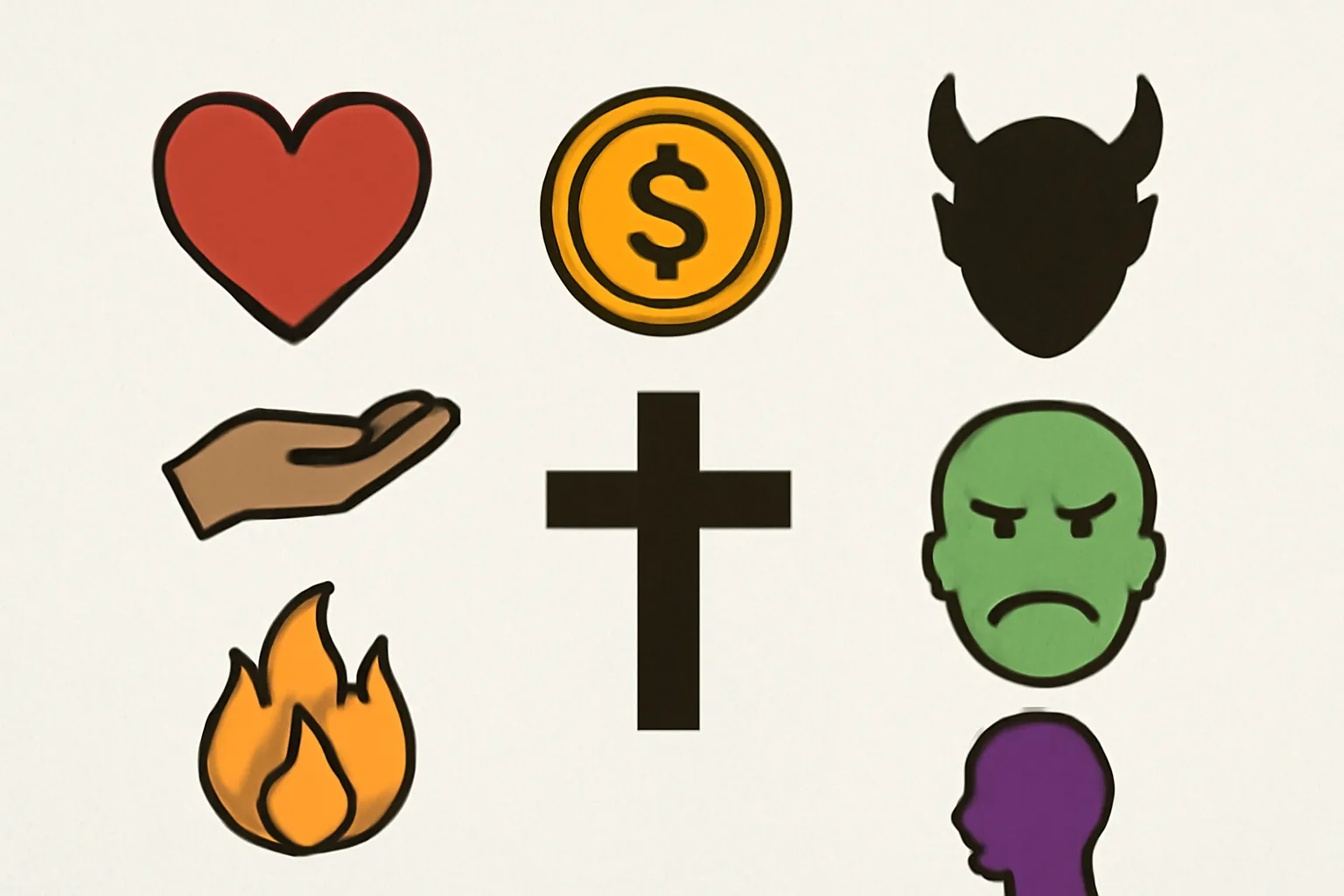 7 deadly sins and meanings
