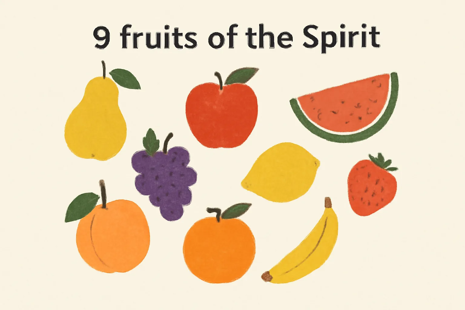 9 fruits of spirit