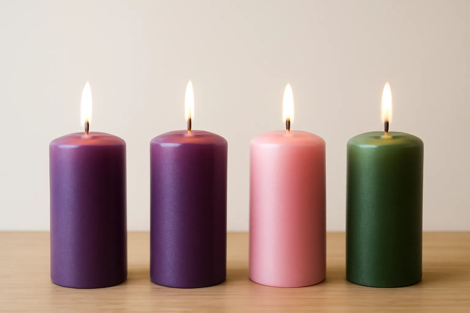 advent candle colors