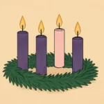 advent candle lighting order