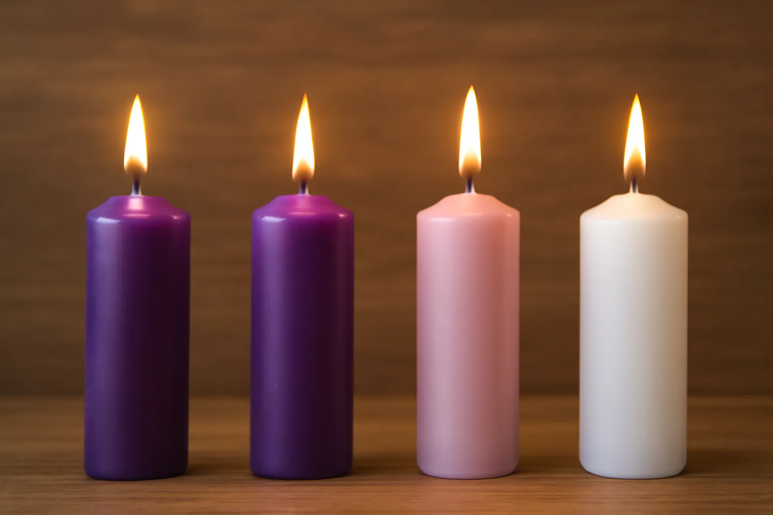 advent candles colors