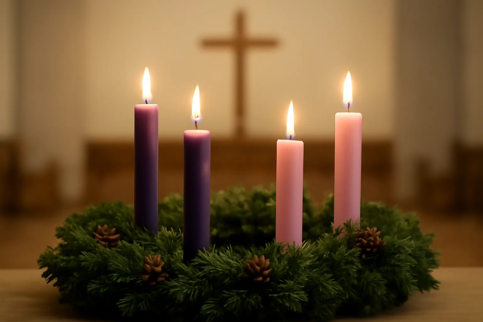 advent wreath church