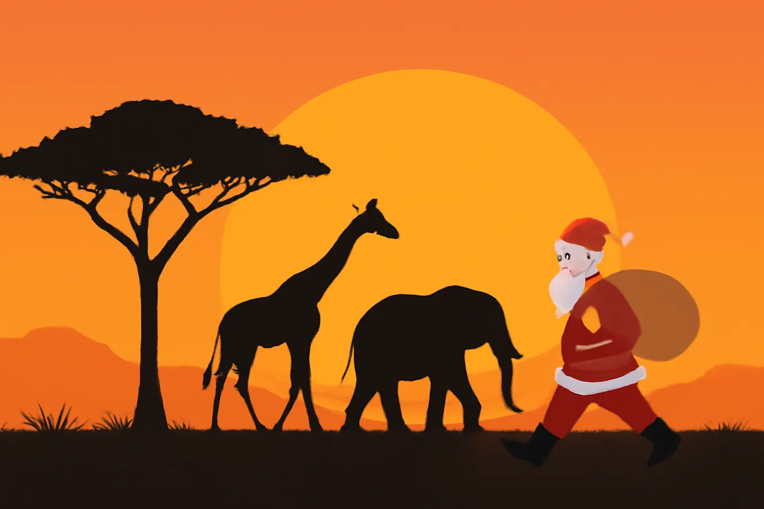 africa christmas