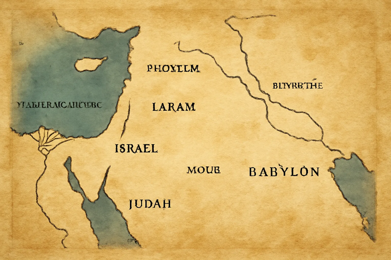ancient bible map