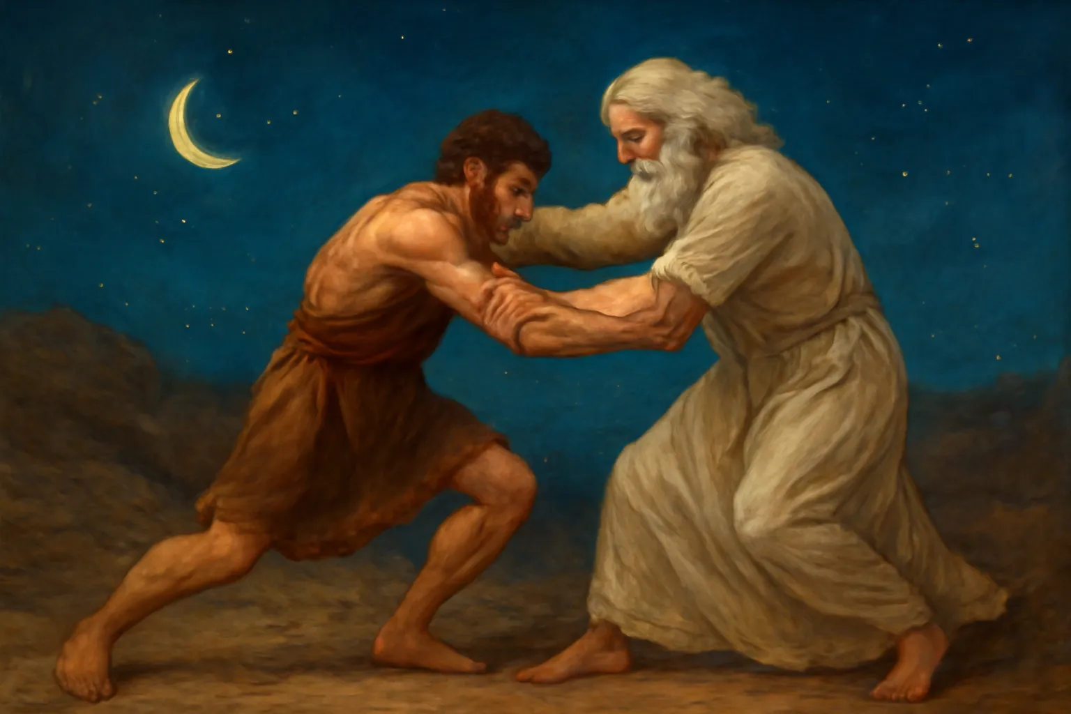 and jacob wrestled with god