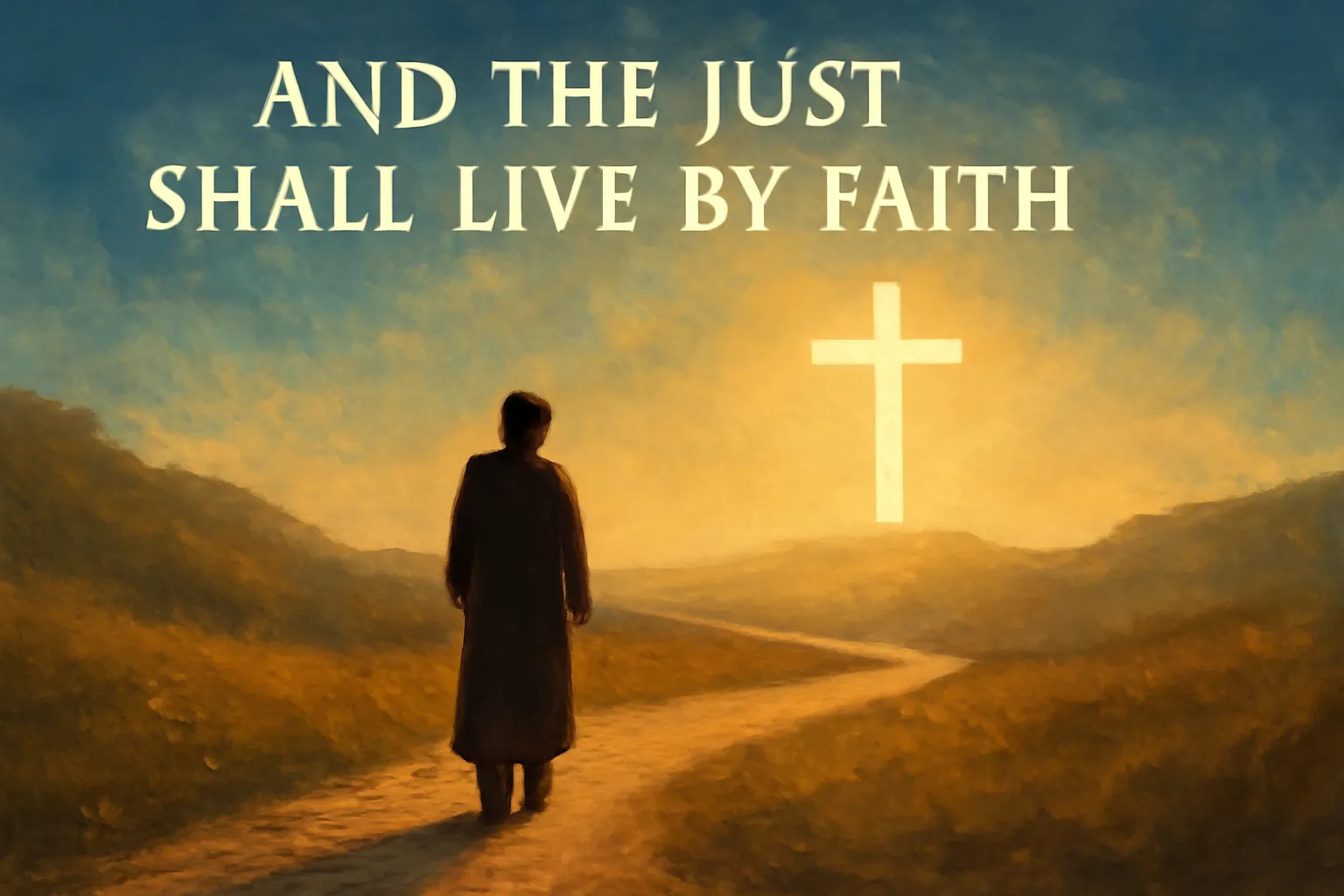 and the just shall live by faith