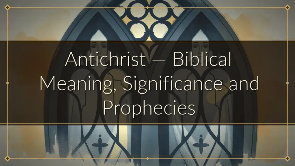 Antichrist — Biblical Meaning, Significance and Prophecies