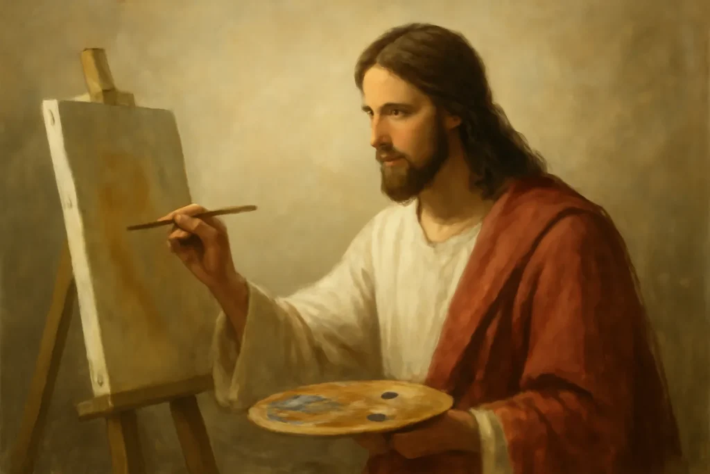 artist jesus painting