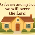 As Me and My House I Will Serve the Lord: A Family Devotion Guide to Joshua 24:15 as me and my house i will serve the lord