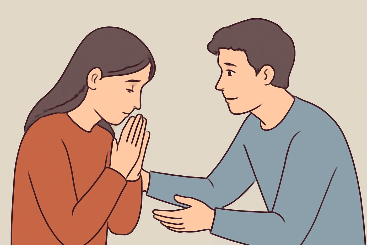 asking forgiveness