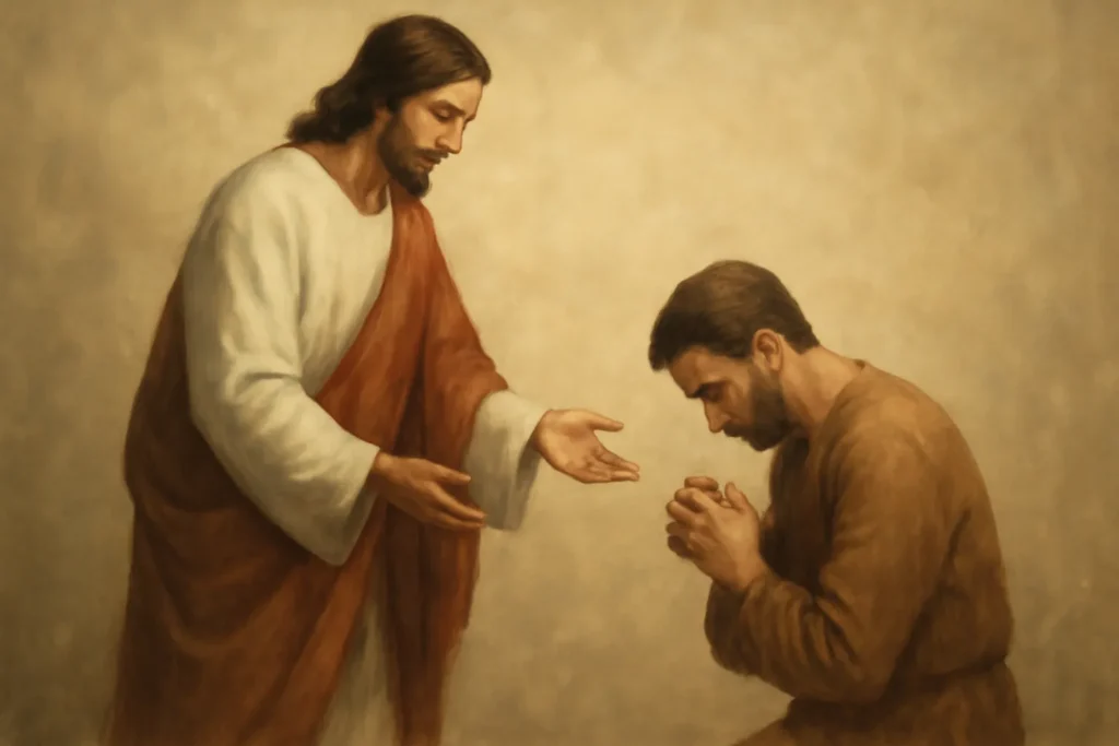 asking jesus for help