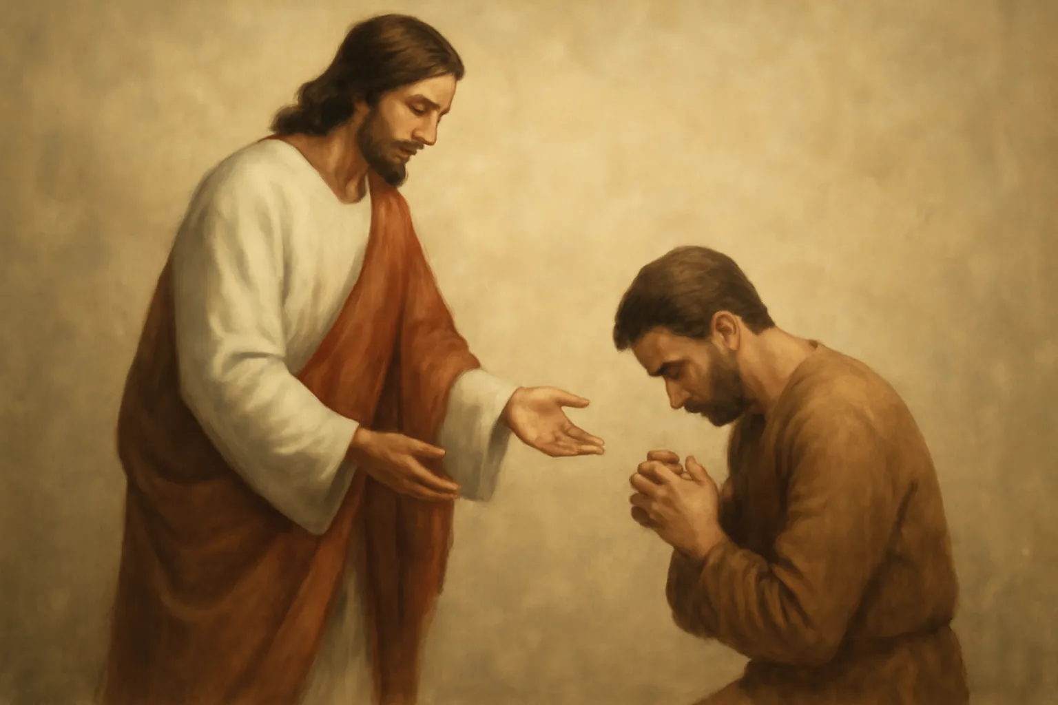 asking jesus for help