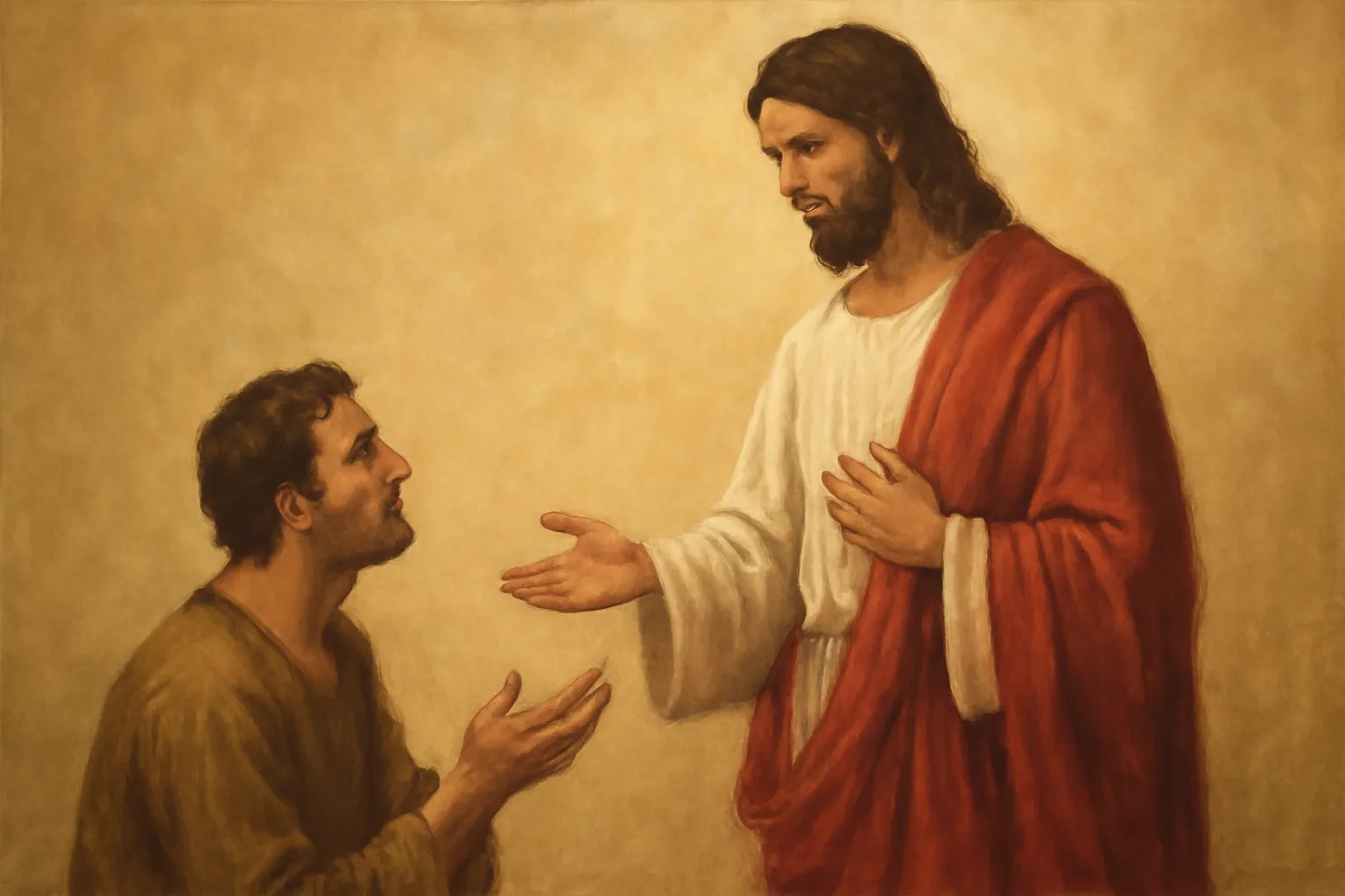 asking jesus
