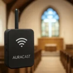 auracast transmitter for church