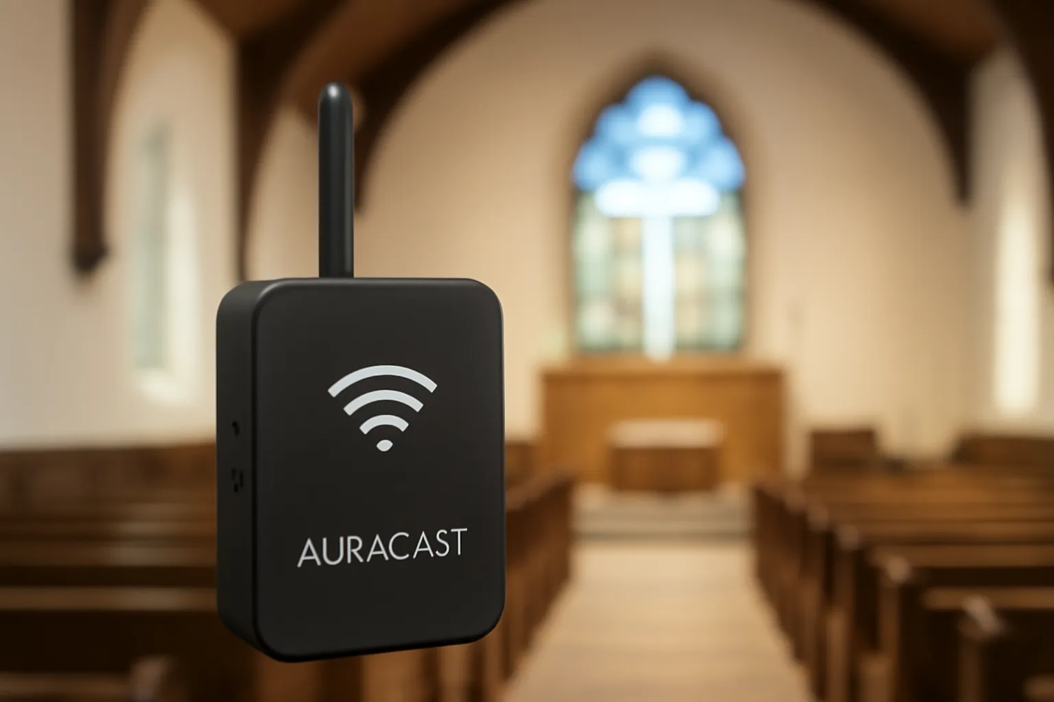 auracast transmitter for church