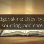 Badger skins: Uses, types, sourcing, and care