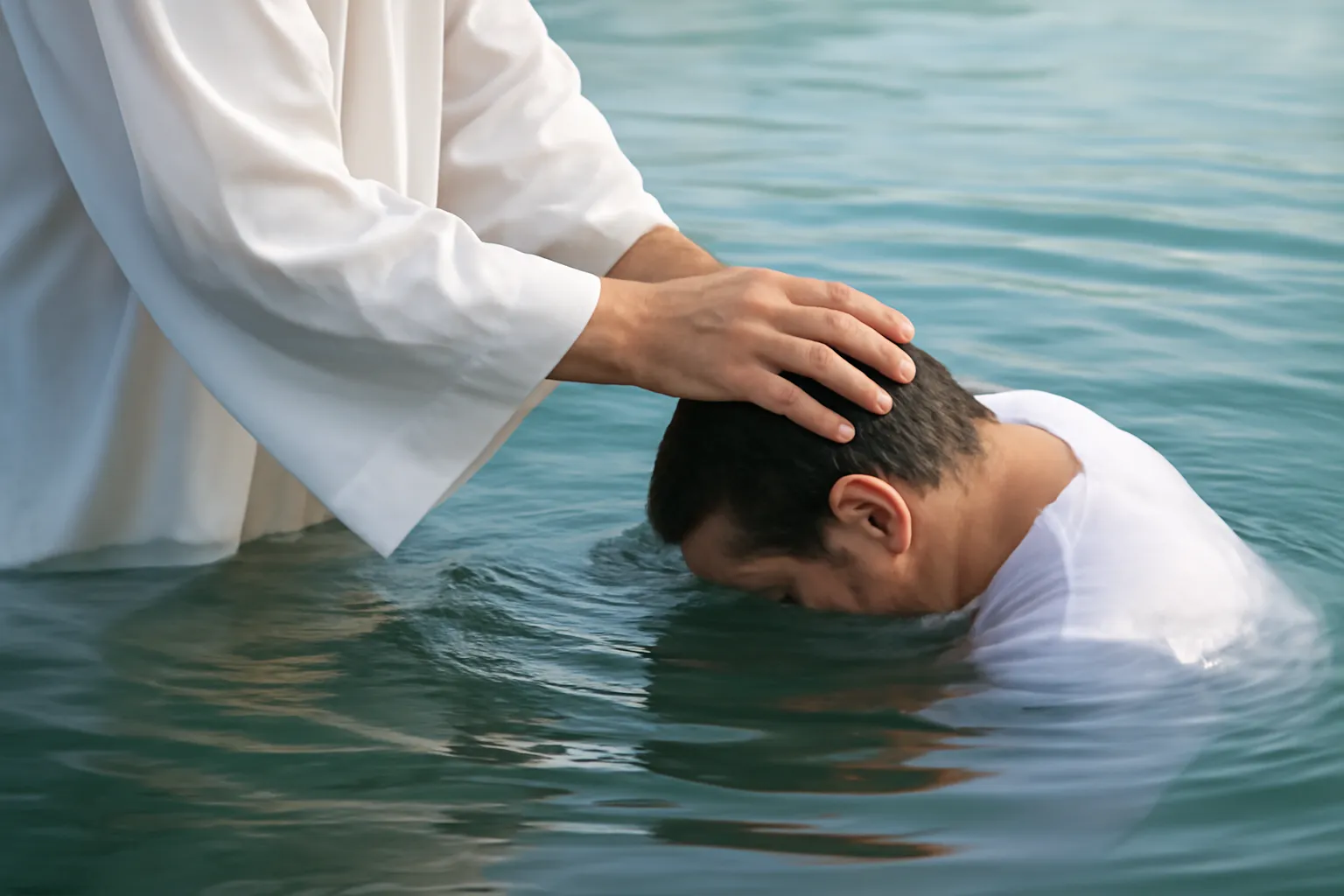 baptism waters