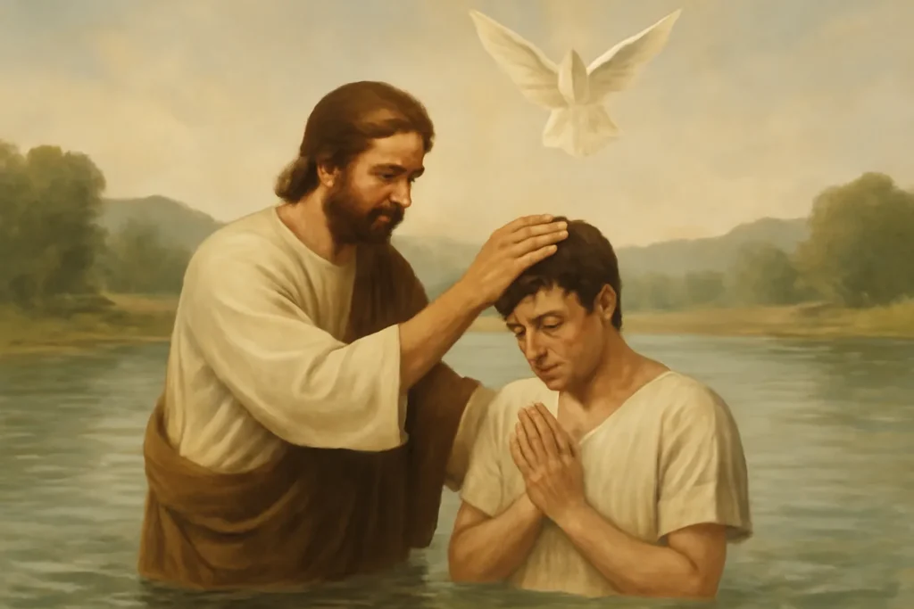 baptized in the name of jesus