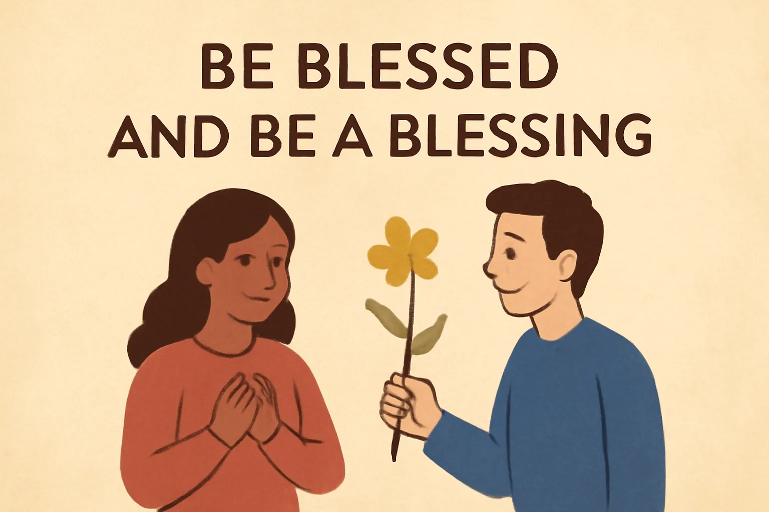 be blessed and be a blessing