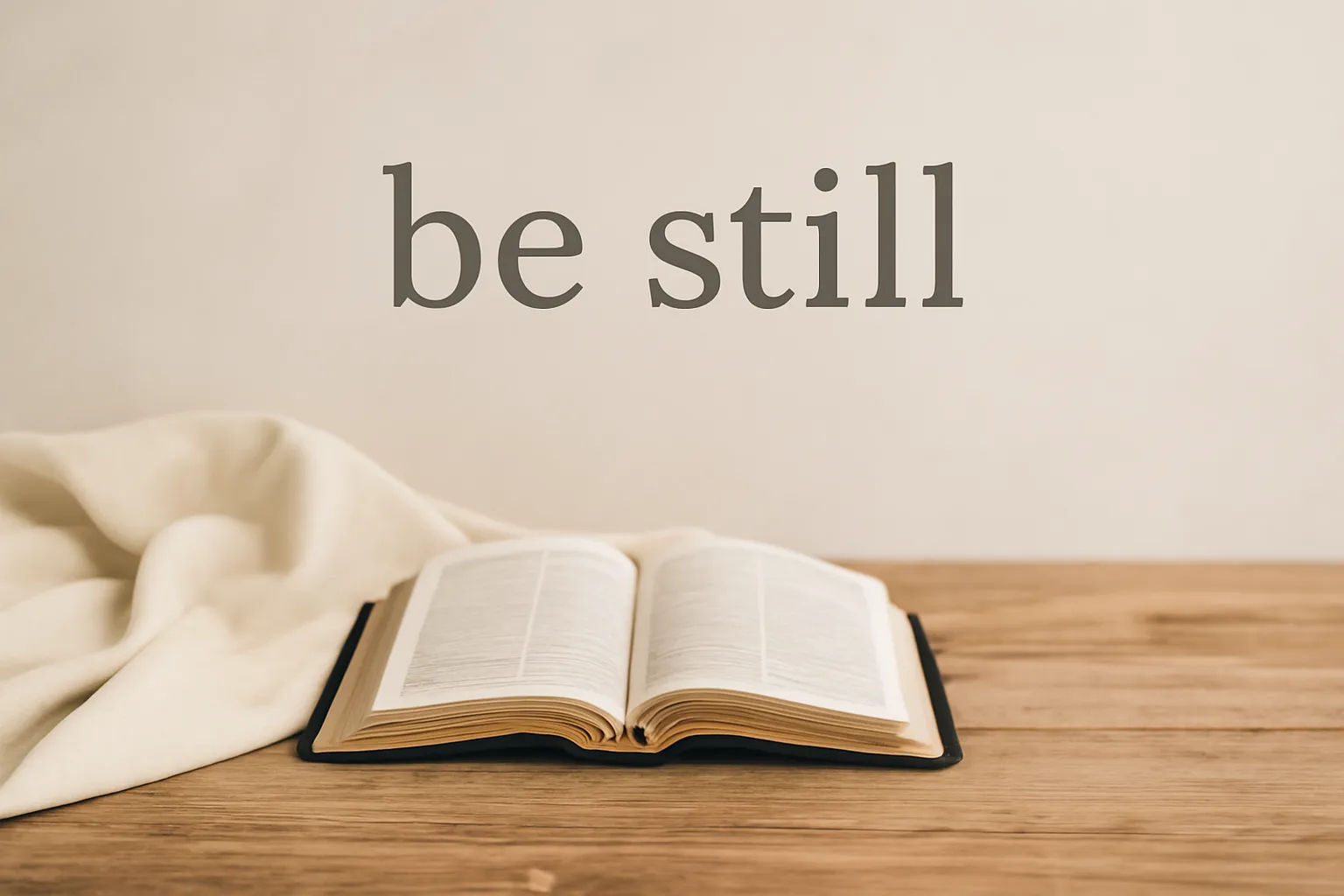 be still bible verses