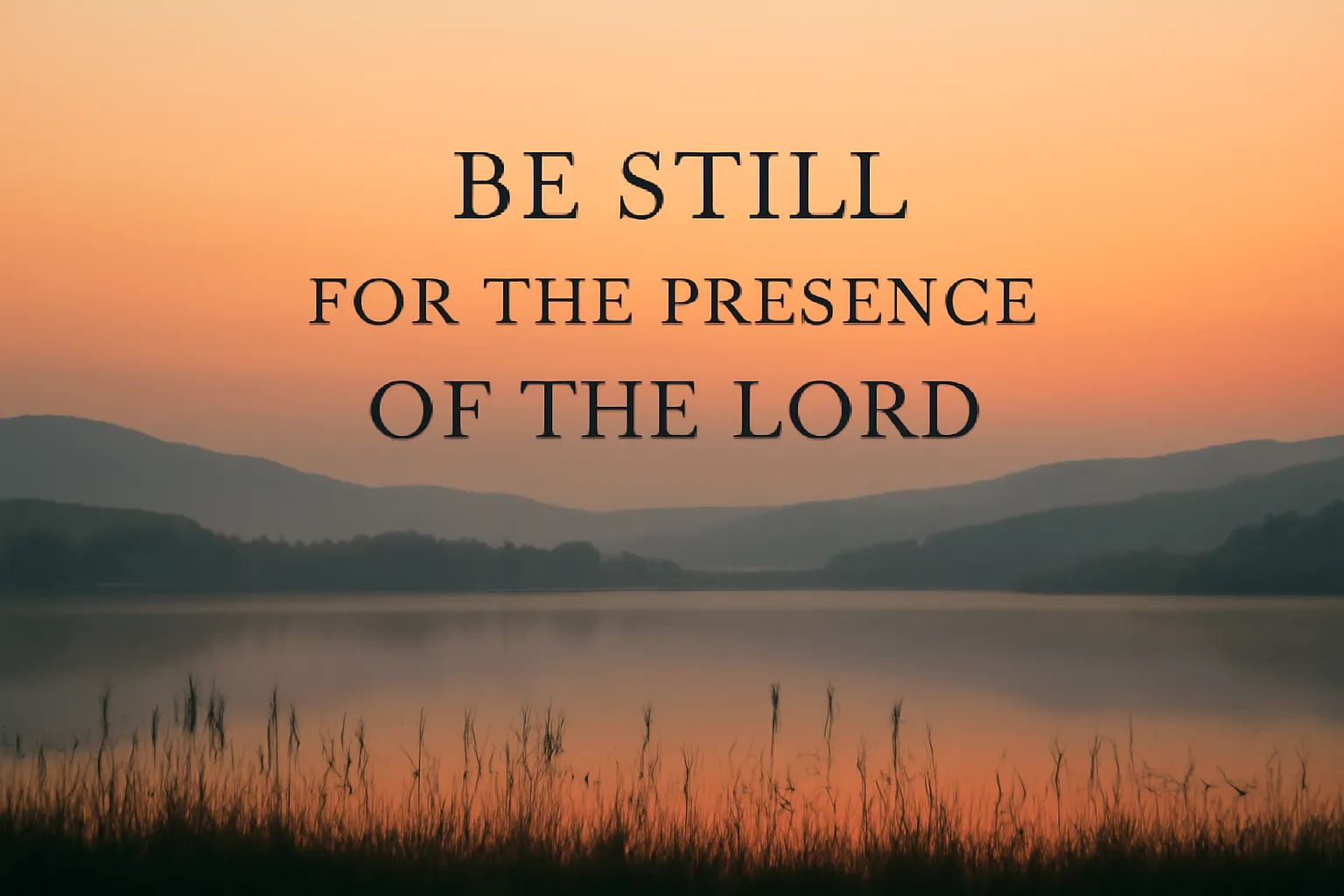 be still for the presence of the lord hymn words