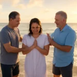 beach baptism service