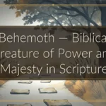 Behemoth — Biblical Creature of Power and Majesty in Scripture
