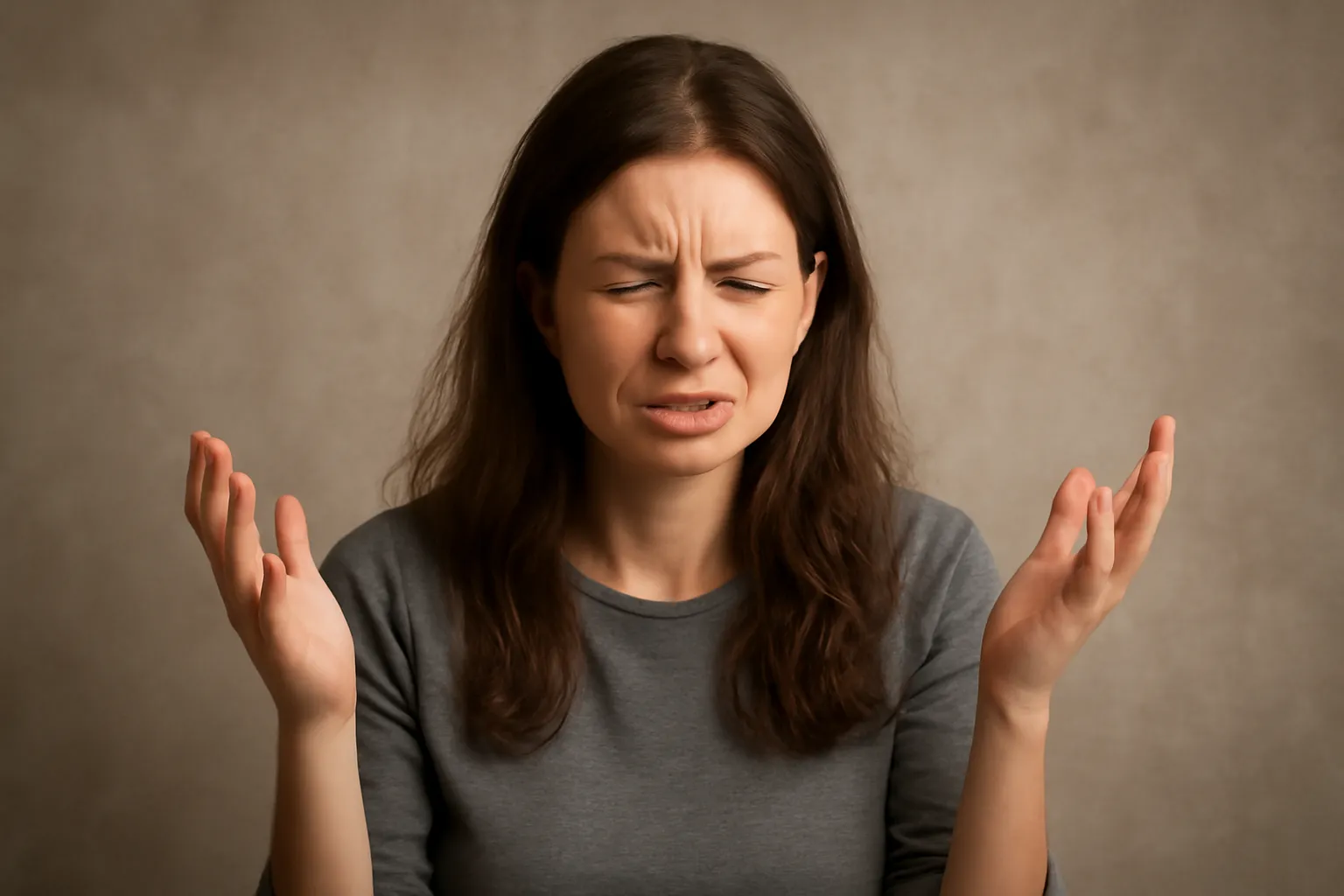 being angry at god