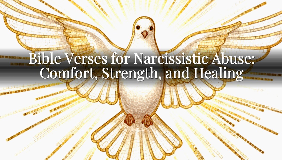 Bible Verses for Narcissistic Abuse: Comfort, Strength, and Healing
