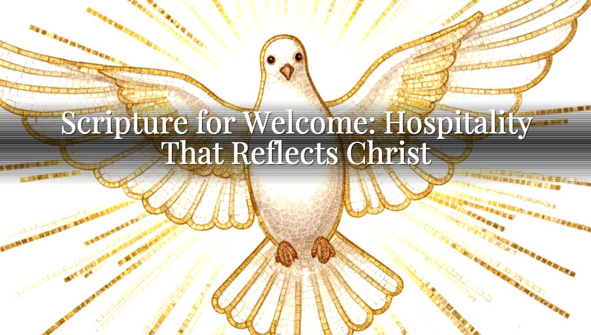 Scripture for Welcome: Hospitality That Reflects Christ