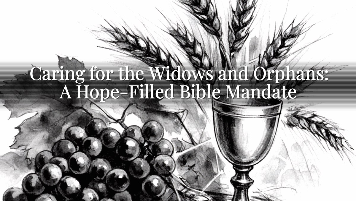 Caring for the Widows and Orphans: A Hope-Filled Bible Mandate
