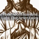 A Bible Verse About Sunshine: God’s Light That Never Fades A Bible Verse About Sunshine: God’s Light That Never Fades