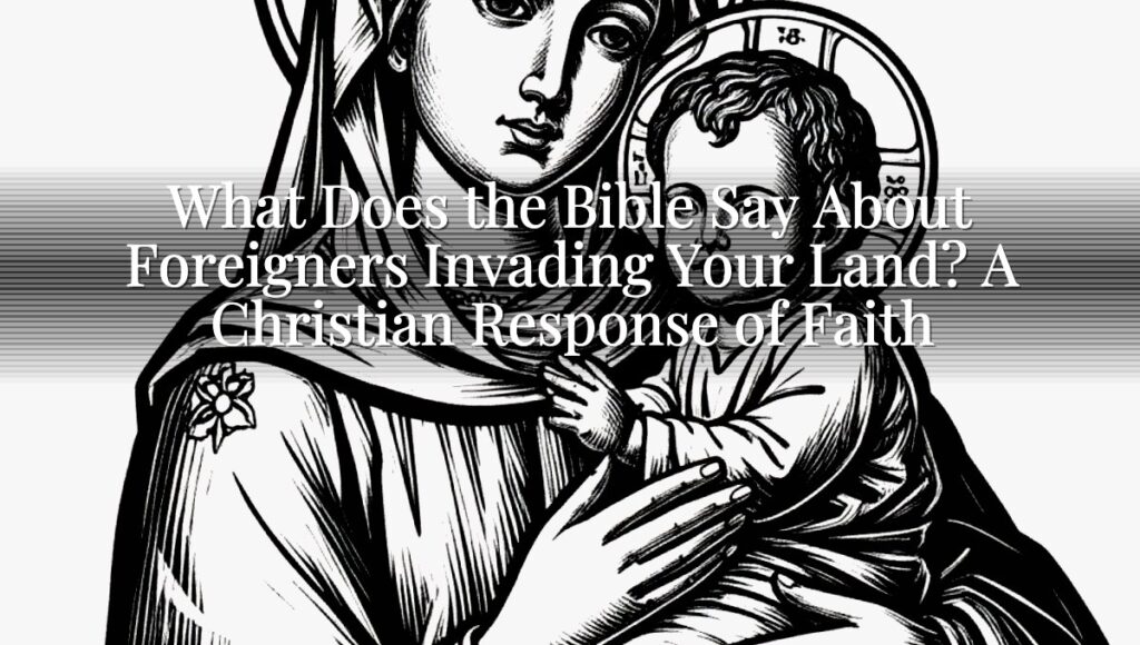 What Does the Bible Say About Foreigners Invading Your Land? A Christian Response of Faith