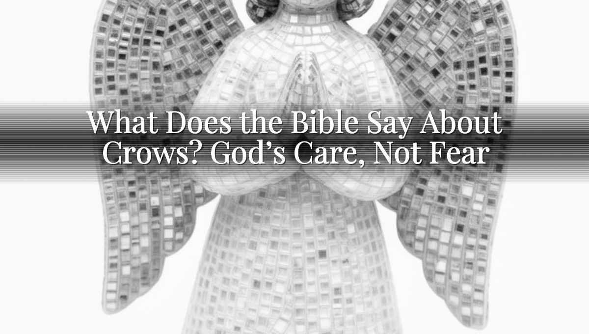 What Does the Bible Say About Crows? God’s Care, Not Fear
