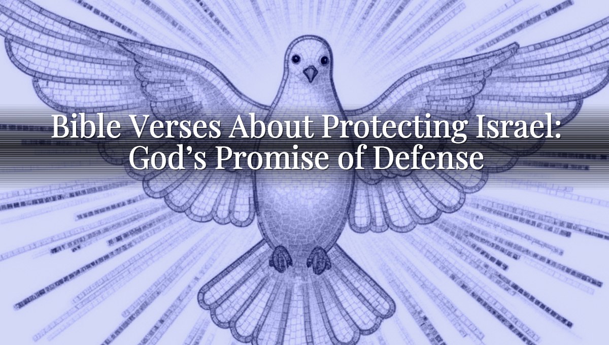 Bible Verses About Protecting Israel: God’s Promise of Defense
