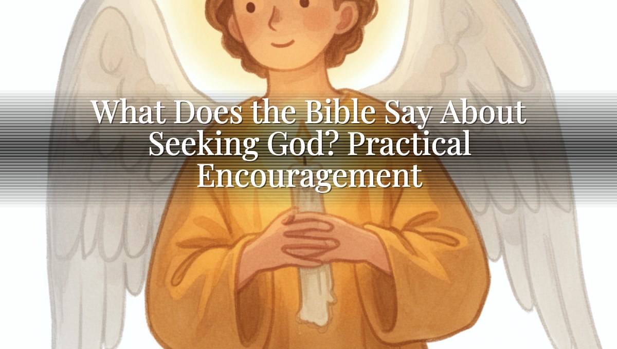 What Does the Bible Say About Seeking God? Practical Encouragement