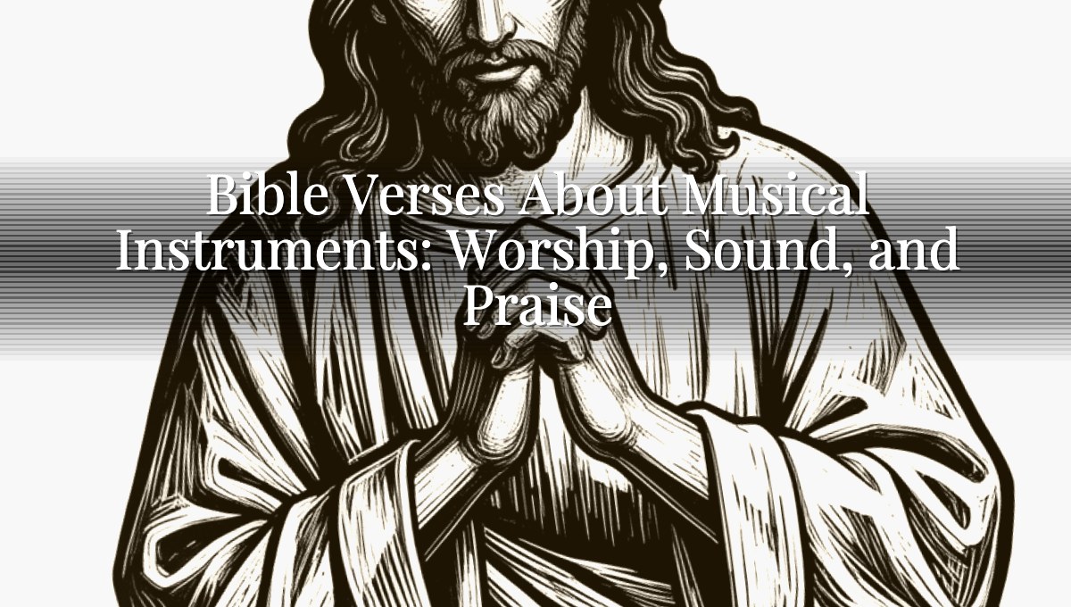 Bible Verses About Musical Instruments: Worship, Sound, and Praise