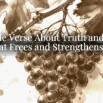 A Bible Verse About Truth and Love That Frees and Strengthens Us A Bible Verse About Truth and Love That Frees and Strengthens Us