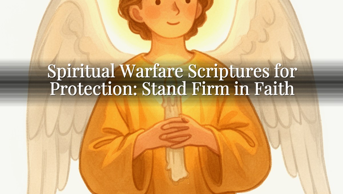 Spiritual Warfare Scriptures for Protection: Stand Firm in Faith