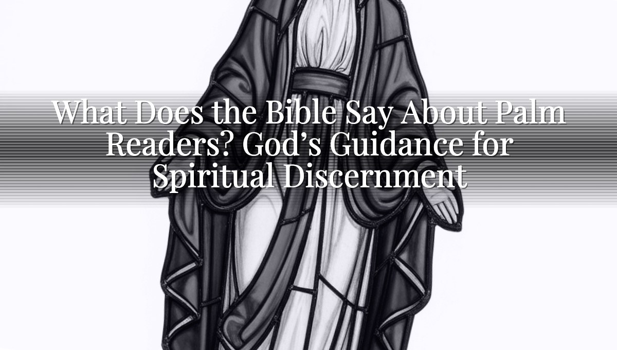 What Does the Bible Say About Palm Readers? God’s Guidance for Spiritual Discernment