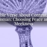 A Bible Verse About Contentious Woman: Choosing Peace and Meekness A Bible Verse About Contentious Woman: Choosing Peace and Meekness
